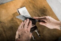 Bunka Black Damascus 165mm (6.5") -Sharpedge Shop Bunka Black Damascus 160mm 6.3 11