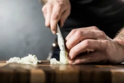 Bunka Black Damascus 165mm (6.5") -Sharpedge Shop Bunka Black Damascus 160mm 6.3 5