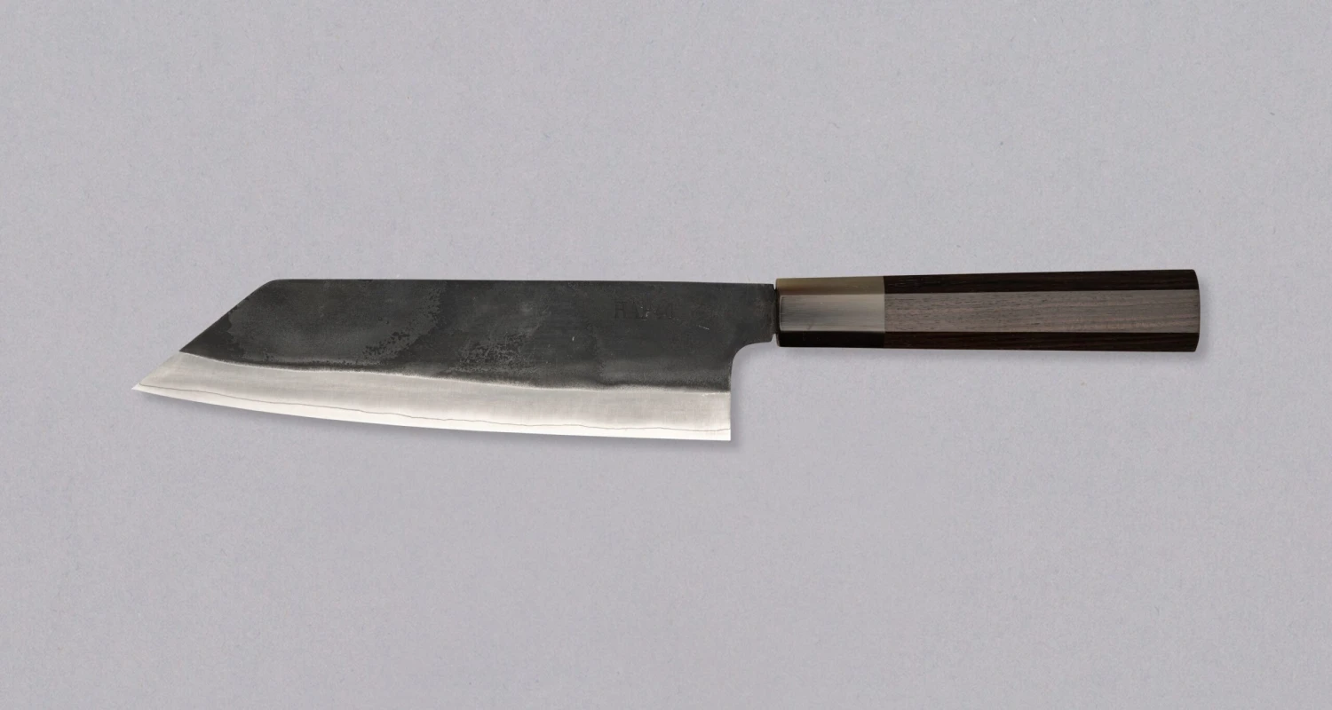 HAP-40 Bunka Black Ebony Blond Buffalo 190mm (7.5") 4 HAP-40 Bunka Black Ebony Blond Buffalo 190mm (7.5") - Image 2
