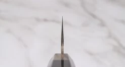 HAP-40 Santoku Black Ebony Blond Buffalo 180mm (7.1") -Sharpedge Shop HAP 40SantokuBlackEbonyBlondBuffalo180mm limited 00559 3