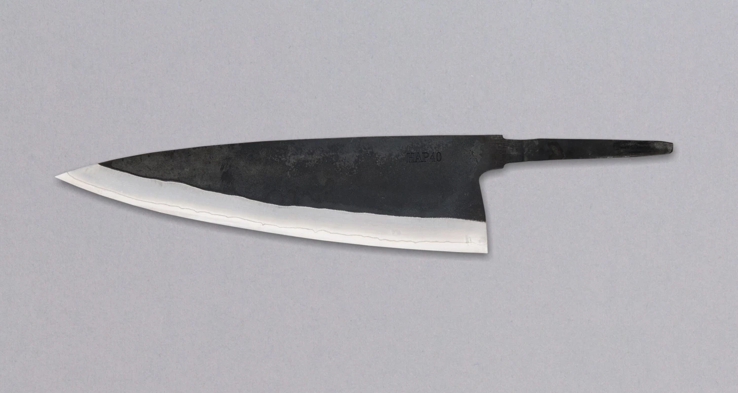 HAP-40 Wide Gyuto Black 240mm (9.5") - BLADE 4 HAP-40 Wide Gyuto Black 240mm (9.5") - BLADE - Image 2