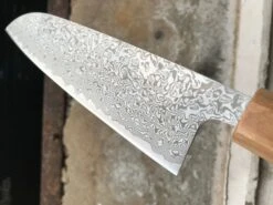 Tsunehisa Santoku SLD Damascus 165mm (6.5") -Sharpedge Shop HarukazeDamascusSantoku165mmSharpEdge 3