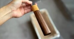 Tsunehisa Gyuto VG-1 210mm (8.3") [Walnut] -Sharpedge Shop HarukazeVG 1Gyuto210mm 41010312924 4