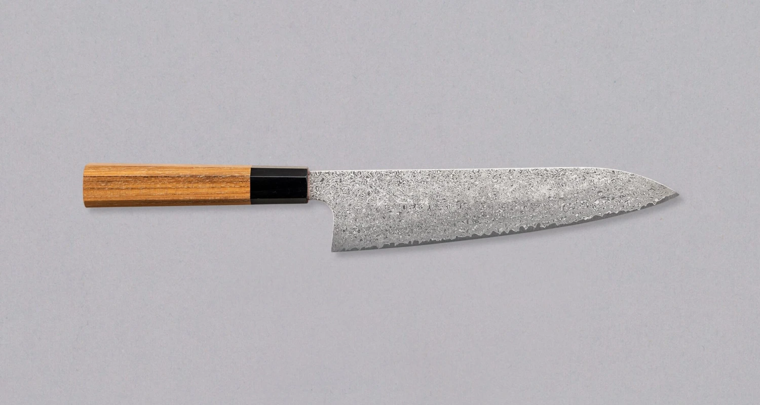 Hatsukokoro Gyuto Ginsanko Damascus 210mm (8.3") 3 Hatsukokoro Gyuto Ginsanko Damascus 210mm (8.3")