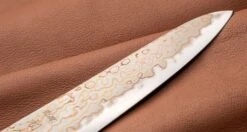 Hayabusa Petty Aogami #2 Rainbow Damascus 150mm (5.9") -Sharpedge Shop HayabusaDamascusHAP40Petty150mm 5.9 420107071279 4