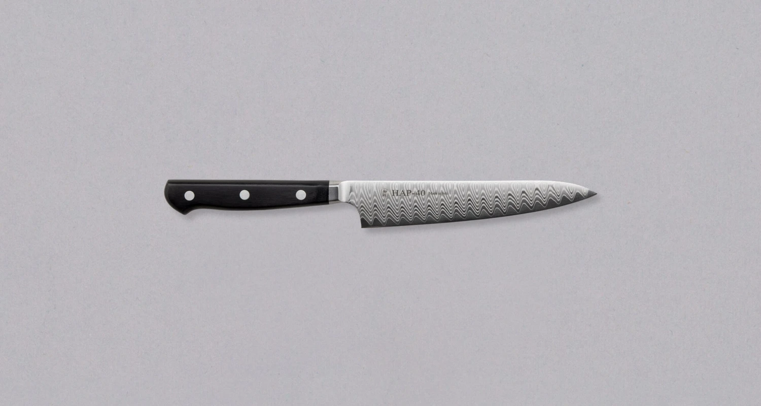 Hayabusa Petty HAP-40 Damascus 150mm (5.9") 3 Hayabusa Petty HAP-40 Damascus 150mm (5.9")