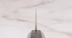 Hayabusa Santoku Aogami Super Ebony 180mm (7.1") -Sharpedge Shop HayabusaSantokuAogamiSuperEbony180mm 420108101590 3