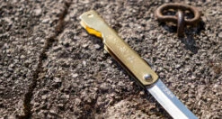 Higonokami Pocket Knife BRASS 65mm (2.5") 11 Higonokami Pocket Knife BRASS 65mm (2.5") -Sharpedge Shop HigonokamiPocketKnifeBrass65mm 280129011654 5