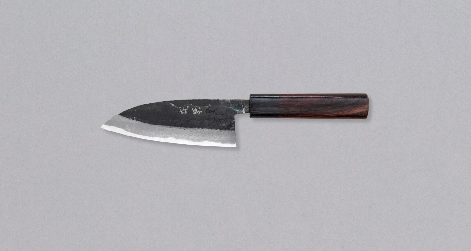 Kajiwara Deba Kuro-uchi Aogami 135mm (5.3") 4 Kajiwara Deba Kuro-uchi Aogami 135mm (5.3") - Image 2