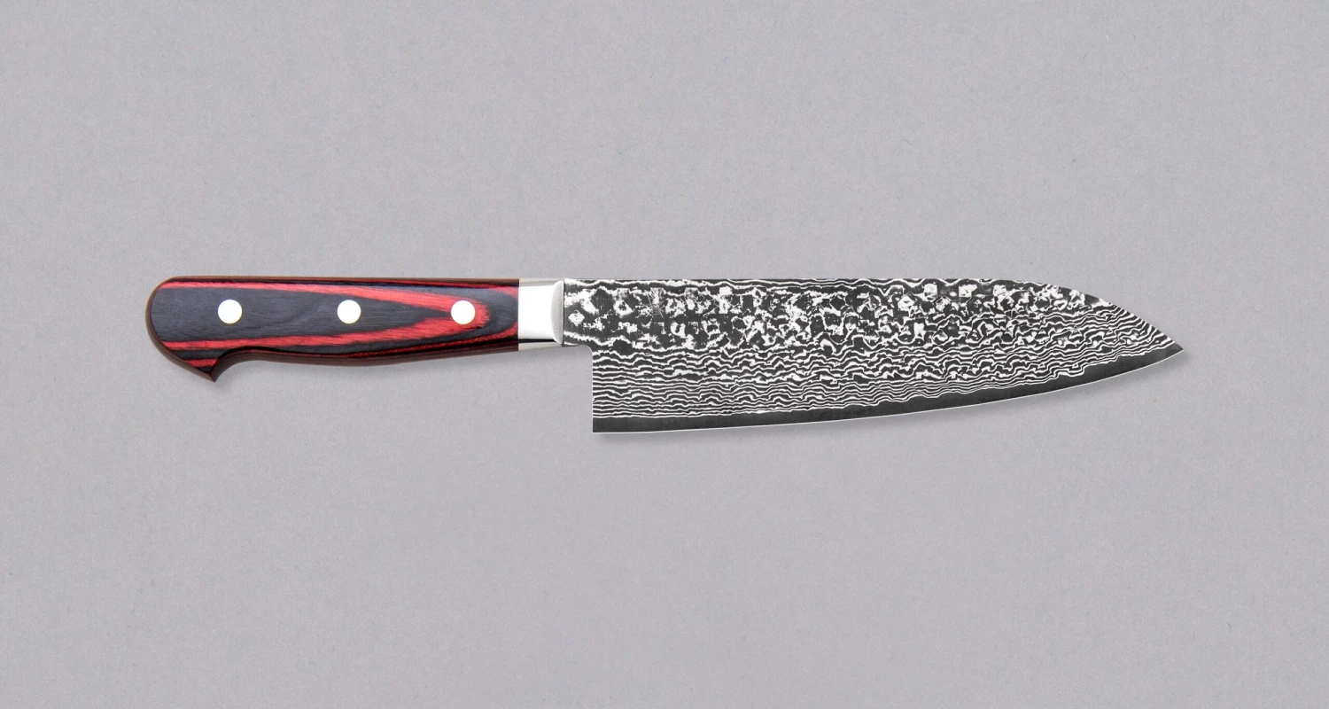 Kato Santoku Damascus 175mm (6.8") 3 Kato Santoku Damascus 175mm (6.8")