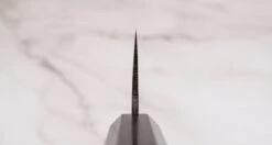 Kokugei Gyuto Aogami #1 Kuro-uchi Ebony 210mm (8.3") 11 Kokugei Gyuto Aogami #1 Kuro-uchi Ebony 210mm (8.3") -Sharpedge Shop KokugeiGyutoAogami 1Kuro uchiEbony210mm 420103121624 3