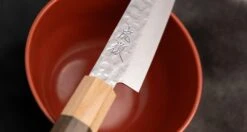 Kotetsu Petty VG-10 Damascus 150mm (5.9") [pakka Wood] -Sharpedge Shop Kotetsu Petty VG 10 Damascus 150 mm pakkawood 200107071611 6