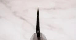 Kurokaze Ryo-Deba Aogami #2 Kuro-uchi 150mm (5.9") 7 Kurokaze Ryo-Deba Aogami #2 Kuro-uchi 150mm (5.9") -Sharpedge Shop Kurokaze Ryo Deba Agoami 2 Kuro uchi 150 mm 420101071618 3