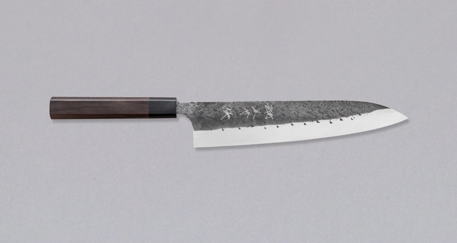 Yu Kurosaki Gyuto Aogami Super Kuro-uchi 240mm (9.5") 3 Yu Kurosaki Gyuto Aogami Super Kuro-uchi 240mm (9.5")
