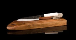 Yoshida Utility SUJ-2 Kuro-uchi 175mm (6.9") [Magnolia] -Sharpedge Shop Kurouchi Utility L