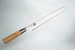 Senzo Bamboo Pankiri (Bread Knife) 220 Mm (8.7") -Sharpedge Shop MU 06 1