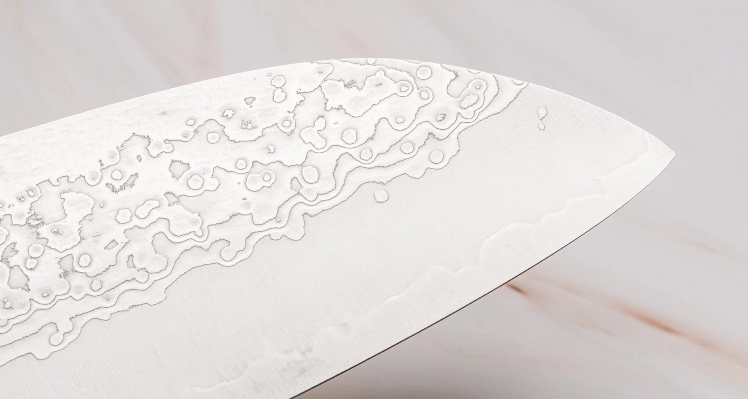 Makoto Kurosaki Santoku VG-10 Kodama 165mm (6.5") 7 Makoto Kurosaki Santoku VG-10 Kodama 165mm (6.5") - Image 5