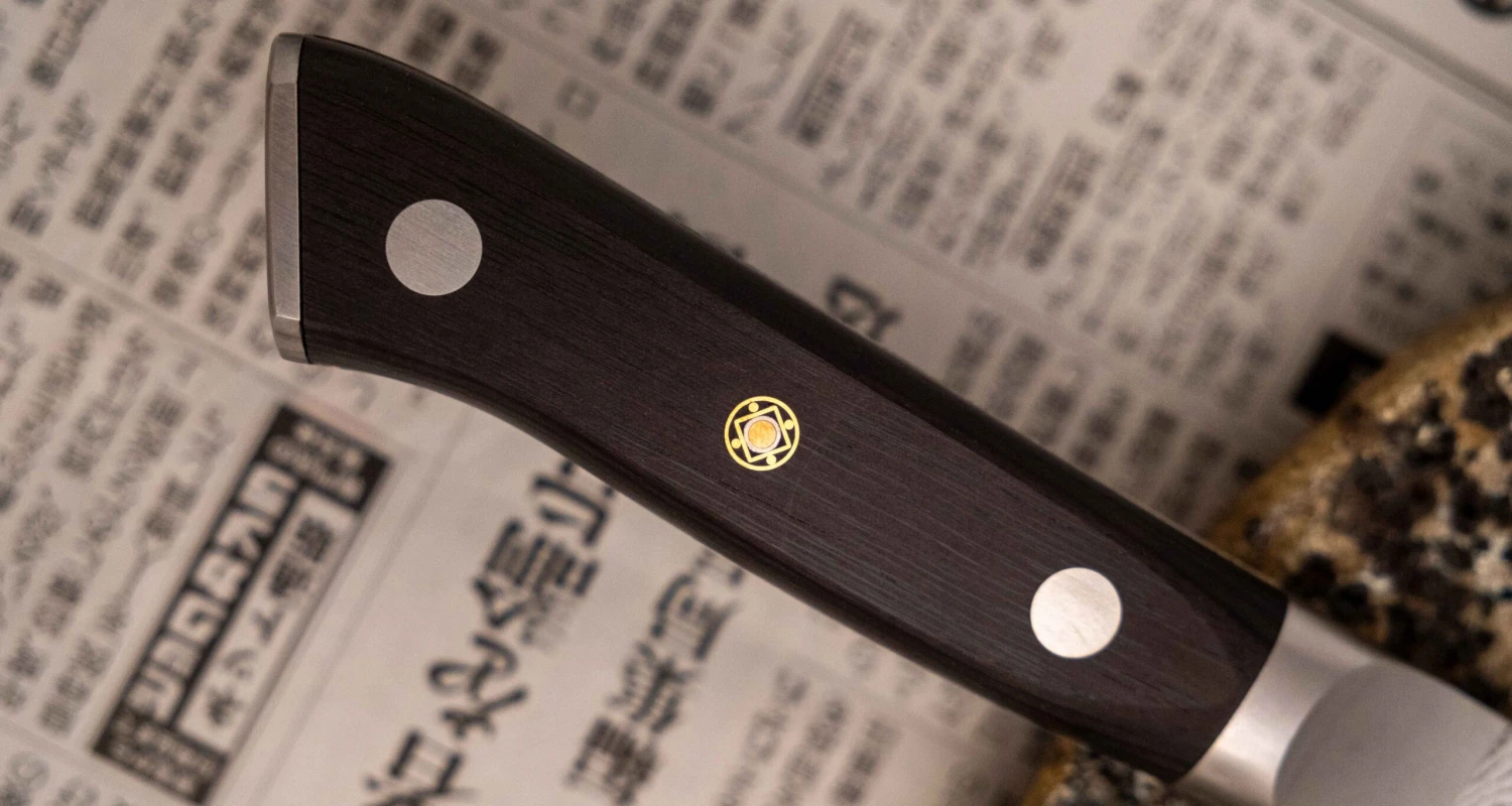 Mcusta Slicer VG-10 Black Damascus 270mm (10.6") 10 Mcusta Slicer VG-10 Black Damascus 270mm (10.6") - Image 8