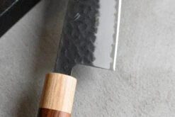 Tsunehisa Gyuto Aogami Super Kuro-uchi 210mm (8.3") [Walnut] -Sharpedge Shop MoradoGyutoKuro uchi240mm det 4 fc5630ee aba9 47d5 af6d 6102d46cb8c3