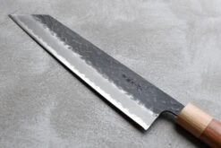 Tsunehisa Kiritsuke Aogami Super Kuro-uchi 210mm (8.3") [Walnut] -Sharpedge Shop MoradoKiritsukeKuro uchi210mm 8.3 3