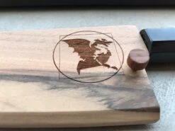 Bunka Black Damascus 165mm (6.5") -Sharpedge Shop New Saya Bunka Black Damascus4 0202eb13 957b 420e a6f1 dfdd73558857