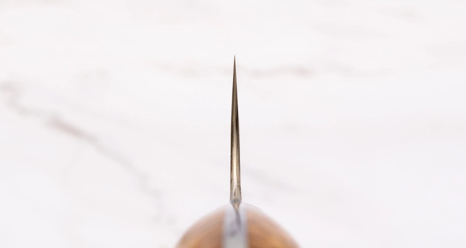 Nigara Gyuto SG2 Damascus Maplewood 240mm (9.4") 5 Nigara Gyuto SG2 Damascus Maplewood 240mm (9.4") - Image 3