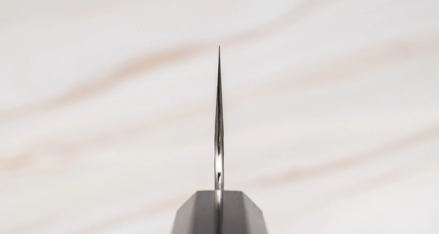 Nigara Gyuto VG-10 Damascus Tsuchime 210mm (8.2") 5 Nigara Gyuto VG-10 Damascus Tsuchime 210mm (8.2") - Image 3