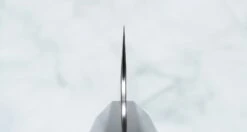 Nigara Kiritsuke-Gyuto SG2 Tsuchime Wa Ebony 240mm (9.4") -Sharpedge Shop NigaraKiri GyutoSG2MigakiTsuchime240mm 420103161530 3