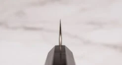 Nigara Kiri-Petty Aogami Super Migaki Tsuchime 150mm (5.9") 7 Nigara Kiri-Petty Aogami Super Migaki Tsuchime 150mm (5.9") -Sharpedge Shop NigaraKiri PettyAogamiSuperMigakiTsuchime150mm 420107071591 3