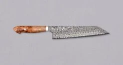 Nigara Kiritsuke Gyuto SG2 Damascus Maplewood 240mm (9.4")