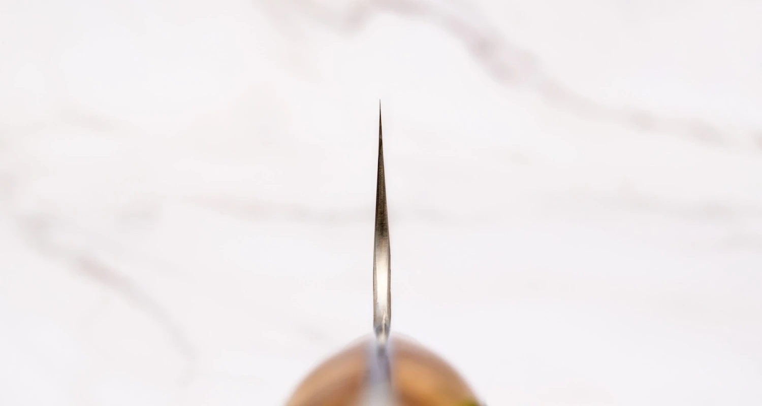 Nigara Kiritsuke-Gyuto SG2 Tsuchime Maplewood 210mm (8.3") 5 Nigara Kiritsuke-Gyuto SG2 Tsuchime Maplewood 210mm (8.3") - Image 3