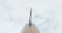 Nigara Kurozome Kiritsuke Yanagiba Aogami #2 Damascus 300mm (11.8") 7 Nigara Kurozome Kiritsuke Yanagiba Aogami #2 Damascus 300mm (11.8") -Sharpedge Shop NigaraKurozomeKiritsukeYanagibaAogami 2Damascus300mm 420118221536 5