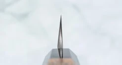 Nigara Kurozome Yanagiba Aogami #2 Damascus 270mm (10.6") 11 Nigara Kurozome Yanagiba Aogami #2 Damascus 270mm (10.6") -Sharpedge Shop NigaraKurozomeYanagibaAogami 2Damascus270mm 420113201533 3