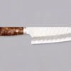 Nigara Santoku SG2 Tsuchime Maplewood 180mm (7.1") -Sharpedge Shop NigaraSantokuSG2TsuchimeMaplewood180mm 420108101452 1