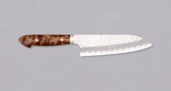 Nigara Santoku SG2 Tsuchime Maplewood 180mm (7.1")