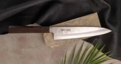 ZDP-189 Gyuto Silver Ebony 210mm (8.3") -Sharpedge Shop PSL03 ZDP 189GyutoSilverEbony210mm limited 00564 2
