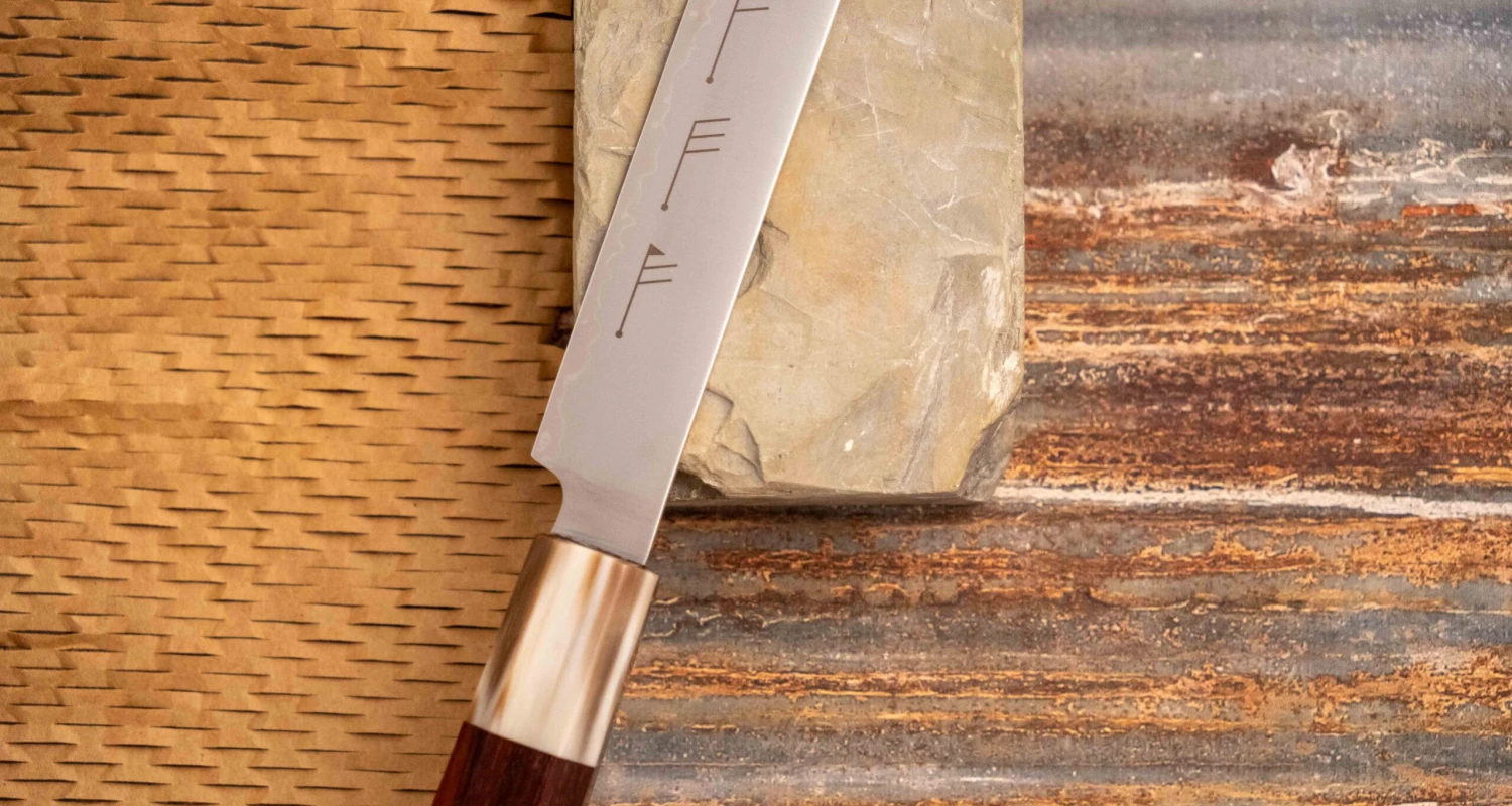 SG2 Burja - Prosciutto Knife Sandalwood 300mm (11.8") 7 SG2 Burja - Prosciutto Knife Sandalwood 300mm (11.8") - Image 5