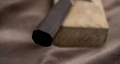 HAP-40 Gyuto Black Ebony Blond Buffalo 210mm (8.3") 15 HAP-40 Gyuto Black Ebony Blond Buffalo 210mm (8.3") -Sharpedge Shop PSL06 HAP 40GyutoBlackEbonyBlondBuffalo210mm limited 00558 7