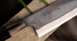 HAP-40 Santoku Black Ebony Blond Buffalo 180mm (7.1") -Sharpedge Shop PSL06 HAP 40SantokuBlackEbonyBlondBuffalo180mm limited 00559 3