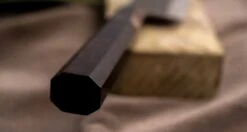 HAP-40 Santoku Black Ebony Blond Buffalo 180mm (7.1") -Sharpedge Shop PSL06 HAP 40SantokuBlackEbonyBlondBuffalo180mm limited 00559 8