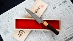 Saji Petty VG-10 Gold RWO 135mm (5.3") -Sharpedge Shop SajiPettyVG 10GoldRWO130mm 410107061336 4 e7704425 3ab5 47a6 ac53 fdf793f5e81f