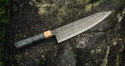 Senzo Dawn Limited Edition Gyuto SG2 Damascus 200mm (7.9") -Sharpedge Shop SenzoDawnLimitedEdition 180107071566 180103111565 14