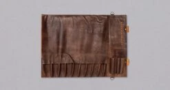 SharpEdge Chef's Leather Knife Roll [brown] / Holds 10 Knives -Sharpedge Shop SharpEdgeChef sLeatherKnifeRoll 400562001253 7