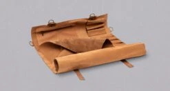SharpEdge Chef's Leather Knife Roll [light Brown] / Holds 10 Knives -Sharpedge Shop SharpEdgeChef sLeatherKnifeRoll 40056200816 03