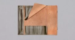 SharpEdge Chef's Leather Knife Roll [green] / Holds 6 Knives -Sharpedge Shop SharpEdgeusnjenatorbazanoze zelena sestnozev 220562001611 4