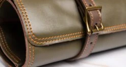 SharpEdge Chef's Leather Knife Roll [green] / Holds 6 Knives -Sharpedge Shop SharpEdgeusnjenatorbazanoze zelena sestnozev 220562001611 7