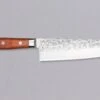 Takamura Santoku Tsuchime Chromax Brown 170mm (6.7") -Sharpedge Shop TakamuraSantokuTsuchimeChromax170mm 410108251219 1