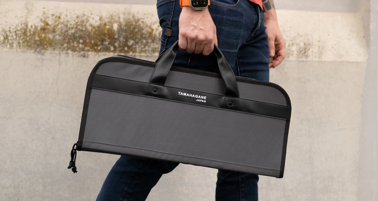 Tamahagane Chef's Knife Bag / Holds 7 Knives 5 Tamahagane Chef's Knife Bag / Holds 7 Knives - Image 3