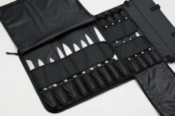 Tamahagane Chef's Knife Bag / Holds 17 Knives -Sharpedge Shop TamahaganeChef sKnifeRollholds17knives 2