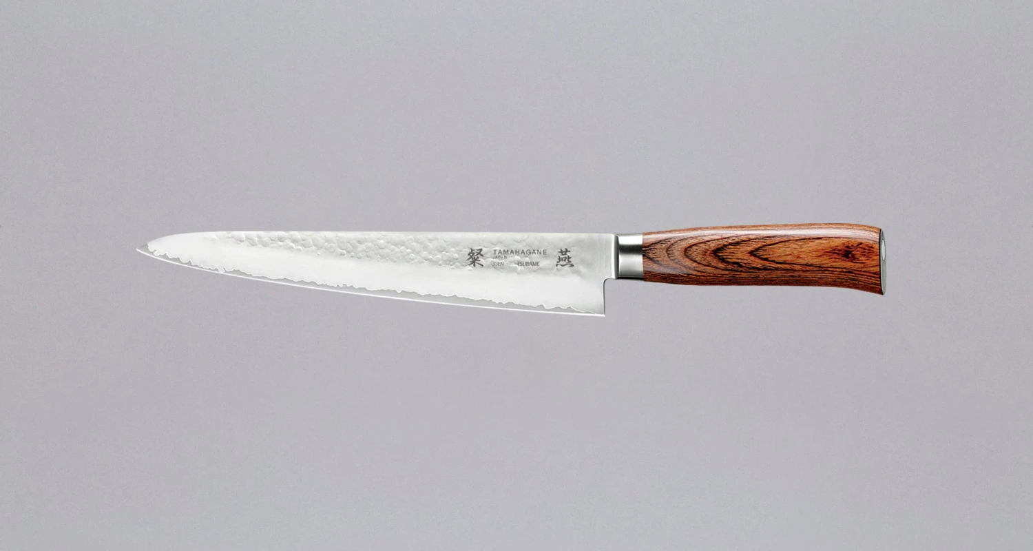 Tamahagane "TSUBAME" Sujihiki 240mm (9.5") 3 Tamahagane "TSUBAME" Sujihiki 240mm (9.5")